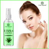 Pink Square Natural Fragrances Kewra water Tightening Refreshing Toner Face Toner/Skin Toner/Makeup Remover - For All Skin Types Women  Men Pack of 2 of 100ML(200 ML)-thumb1