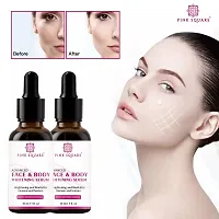 Pink Square Face and Body Lightening Serum to Maintain Skin Tone and Get Soft Smooth Skin Pack of 4 of 30 ML(120 ML)-thumb4