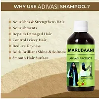 MARUDAANI Adivasi Ayurvedic Shampoo For Hair Fall Control  Hair Nouirishmentnbsp;(125ML) Pack of 2-thumb2