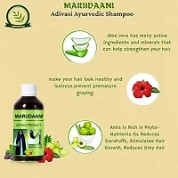 MARUDAANI Adivasi Ayurvedic Shampoo For Hair Fall Control  Hair Nouirishmentnbsp;(125ML) Pack of 2-thumb3