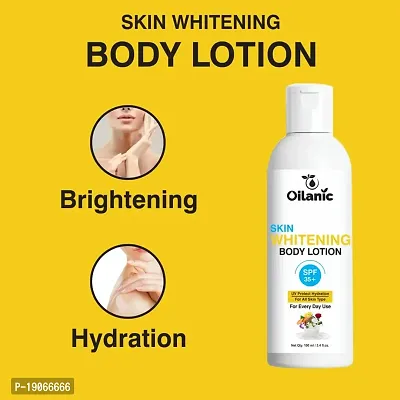 Oilanic Skin Whitening De Tan Plus White Glow Moisturising SPF 35+ Body Lotion Pack of 1 of 100 ML-thumb4