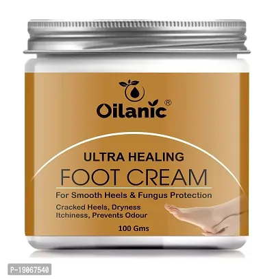 Oilanic Foot Care Cream For Dry and Cracked Heel For Repair |Healing  softening cream 100gm