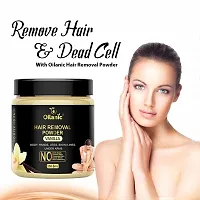 Oilanic Chocolate + Vanilla Hair Removal Powder Combo Pack of 2 Jar 150gms (300gms)-thumb4