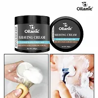 Oilanic Men's Shaving Cream Enriched with Flaxseed Sesame and Olive Oil to Get Smooth Shave Skin Pack of 1 of 100 Grams-thumb4
