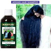 Kasturi Herbal Adivasi Hair Shampoo for Dandruff Control, Hair Fall Control (125ML) Pack of 2-thumb3