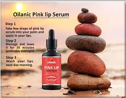Oilanic Premium Pink Lip Gloss Serum for Soft and Natural Lips Combo pack of 3 bottle of 30 ml(90 ml)-thumb4