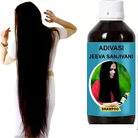 Adivasi Jeeva Sanjeevini Herbal Hair Shampoo For Regrowth And Long Hair Pure Natural (125ML) Pack of 1-thumb2