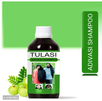 100% Pure  Natural Adivasi Tulsi Herbal Hair Shampoo for Hair Fall And Hair Growths (125ML) Pack of 2-thumb2