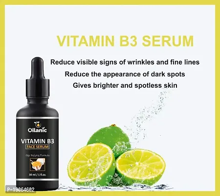 Oilanic 100% Pure  Natural Vitamin B3 Serum- For Anti-Anging  Wrinker Reducer (30 ml)-thumb2