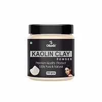 Oilanic 100% Pure  Natural Kaolin Clay Powder- For Skin  Hair Combo Pack of 3 Jar (300gm)-thumb1