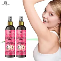 Pink Square Hair Removal Spray for Silky and Smooth Skin Suitable For Men  Women | For All Hair Types Pack of 1 of 100 ML-thumb1