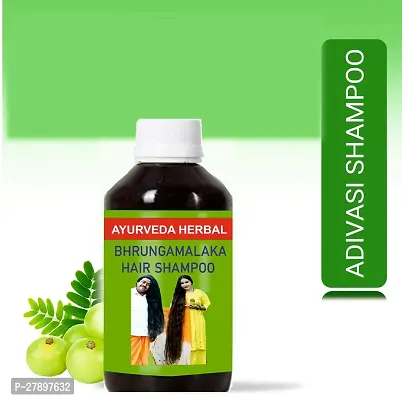 Herbal Ayurveda Bhrungamalaka Shampoo 100% Organic/Pure/Natural Anti-Hair Fall or Hair Growth (125ML) Pack of 1-thumb3