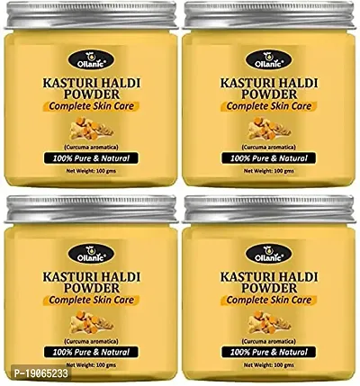 Kasturi Haldi Powder Combo Pack 4 jars of 100 gms(400 gms)