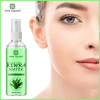 Pink Square Natural Fragrances Kewra water Tightening Refreshing Toner Face Toner/Skin Toner/Makeup Remover - For All Skin Types Women  Men Pack of 2 of 100ML(200 ML)-thumb2