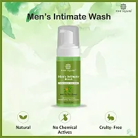 Pink Square Natural Men's Intimate Wash with Tea Tree Extract Maintain PH Balance Intimate Daily Care| Better Private Parts Hygiene Body Wash Anti-Bacterial Pack of 2 of 150 ML (300 ML)-thumb2