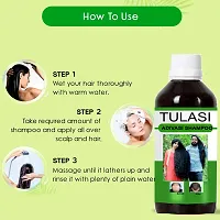 100% Pure  Natural Adivasi Tulsi Herbal Hair Shampoo for Hair Fall And Hair Growths (125ML) Pack of 1-thumb3