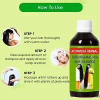 Herbal Ayurveda Bhrungamalaka Shampoo 100% Organic/Pure/Natural Anti-Hair Fall or Hair Growth (125ML) Pack of 1-thumb3