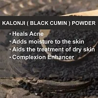 Oilanic 100% Pure  Natural Kalonji Powder- For Skin  Hair Combo Pack of 2 Jar (200gm)-thumb2