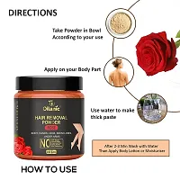 Oilanic Rose Hair Removal Powder Combo Pack of 2 Jar 100gms (200gms)-thumb3