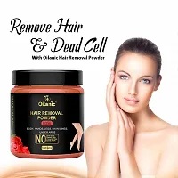 Oilanic Chocolate + Rose Hair Removal Powder Combo Pack of 2 Jar 150gms (300gms)-thumb4