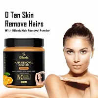 Oilanic Orange + Sandalwood Hair Removal Powder Combo Pack of 2 Jar 150gms (300gms)-thumb2