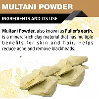 Oilanic 100% Pure  Natural Multani Mitti Powder- For Skin  Hair Combo Pack of 3 Jar (300gm)-thumb2