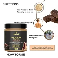 Oilanic Chocolate Hair Removal Powder Combo Pack of 2 Jar 100gms (200gms)-thumb4