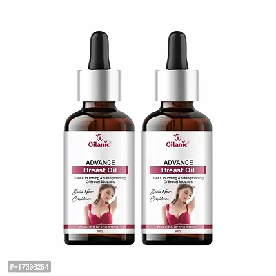 Oilanic Advance Breast oil For Breast Massage  Breast Growth Oil Pack of 1 Bottle of 30ml