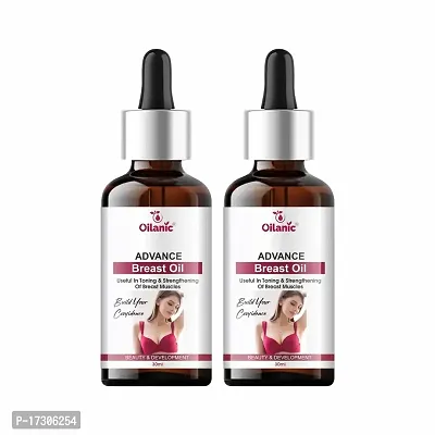 Oilanic Advance Breast oil For Breast Massage  Breast Growth Oil Pack of 1 Bottle of 30ml-thumb0