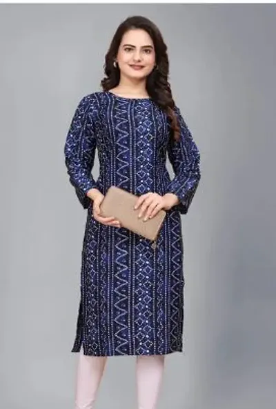 Fancy Crepe Kurtas For Women