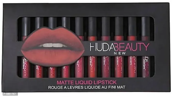 HB Matte Liquid Listick- Set of 12