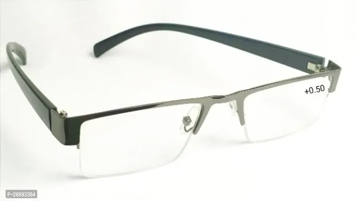 Half Rim (+0.50) Rectangle Reading Glasses-thumb0