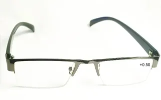 Half Rim (+0.50) Rectangle Reading Glasses-thumb1