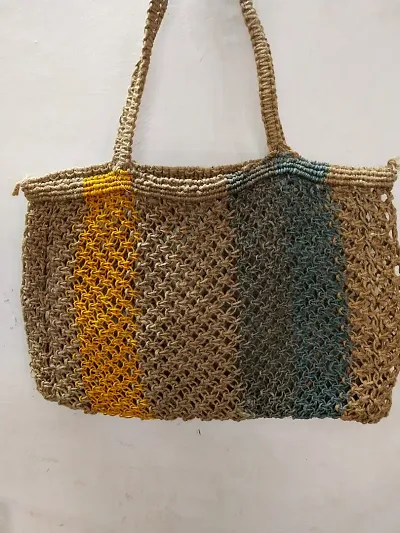 Fancy Handmade Jute Hand Bag For Women