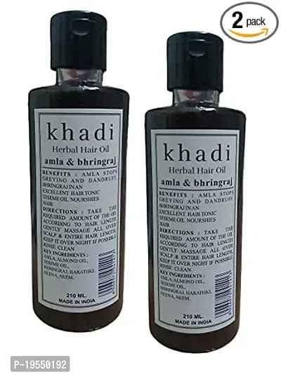 Herbal Hair Oilamla And Bhringraj210 Ml.Pack Of 2