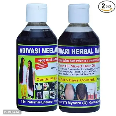 Ayurvedic Hair Care Herbal Hair Oil Made By Pure Adivasi Ayurvedic Herbs 100 Ml