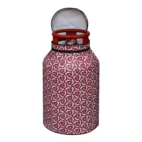 Glassiano Dustproof LPG Gas Cylinder Cover (Height x Width 25""x21"")