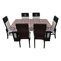 Glassiano Printed Waterproof Dinning Table Cover 6 Seater Size 60x90 Inch, S20-thumb4