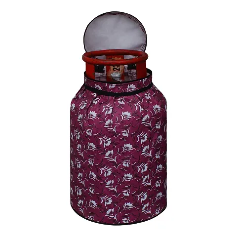 Glassiano Dustproof LPG Gas Cylinder Cover (Height x Width 25""x21"")
