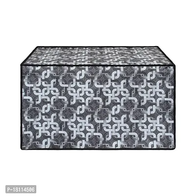 Glassiano Geometric Grey Printed Microwave Oven Cover for Panasonic 20 Litre Convection Microwave Oven NN-CT265MFDG-thumb5