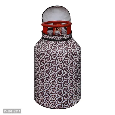 Glassiano Dustproof LPG PVC Gas Cylinder Cover (Height x Width 25x21) - S59