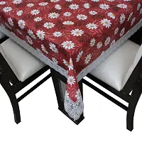 Glassiano Printed Waterproof Dinning Table Cover 8 Seater Size 60x108 Inch, S08-thumb2