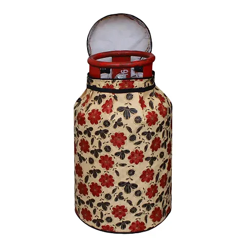 Glassiano Dustproof LPG Gas Cylinder Cover (Height x Width 25""x21"")