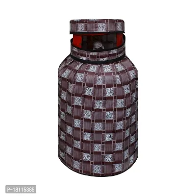 Glassiano Dustproof LPG PVC Gas Cylinder Cover (Height x Width 25 x21 ) - S41-thumb5