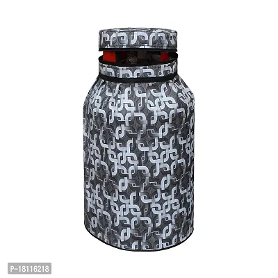 Glassiano Dustproof LPG PVC Gas Cylinder Cover (Height x Width 25 x21 ) - S38-thumb5