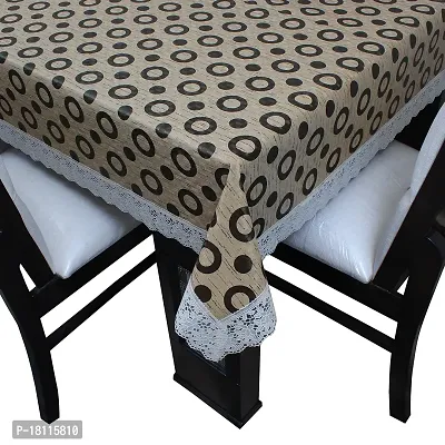 Glassiano Printed Waterproof Dinning Table Cover 4 Seater Size 52x76 Inch, S02 Multicolor-thumb3