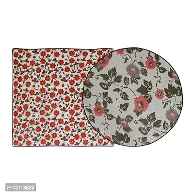 Glassiano Bed Server/Printed Waterproof and oilproof Bed Server Food mats/Combo Pack of 2-thumb2