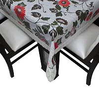 Glassiano Printed Waterproof Dinning Table Cover 4 Seater Size 52x76 Inch, S21-thumb2