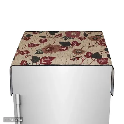 Glassiano Fridge Top Cover with 6 Pockets-thumb2