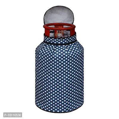 Glassiano Dustproof LPG PVC Gas Cylinder Cover (Height x Width 25x21) - S47